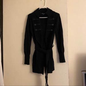 Armani military style cardigan